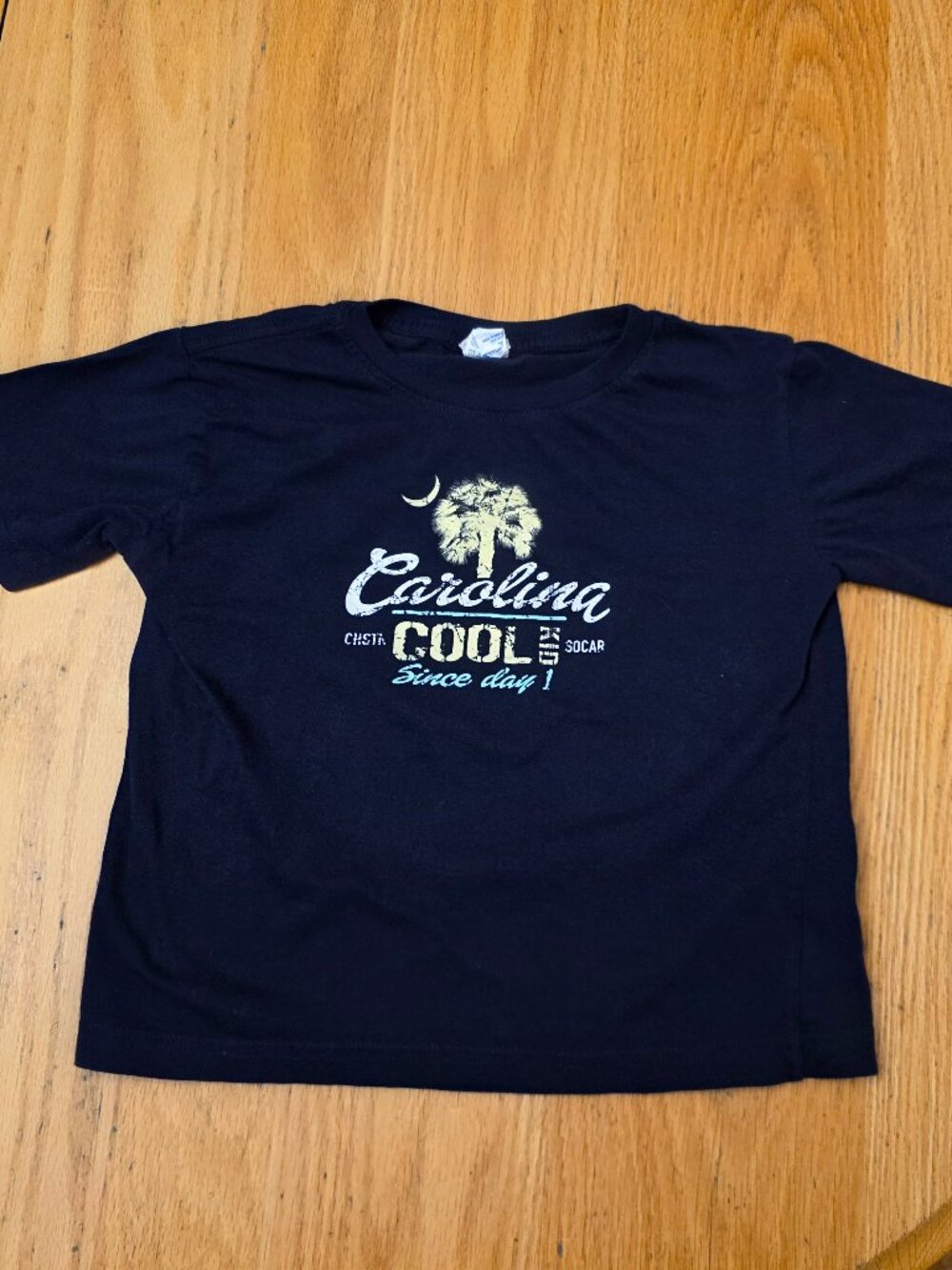 Carolina Cool Kids Navy T-Shirt Size 4